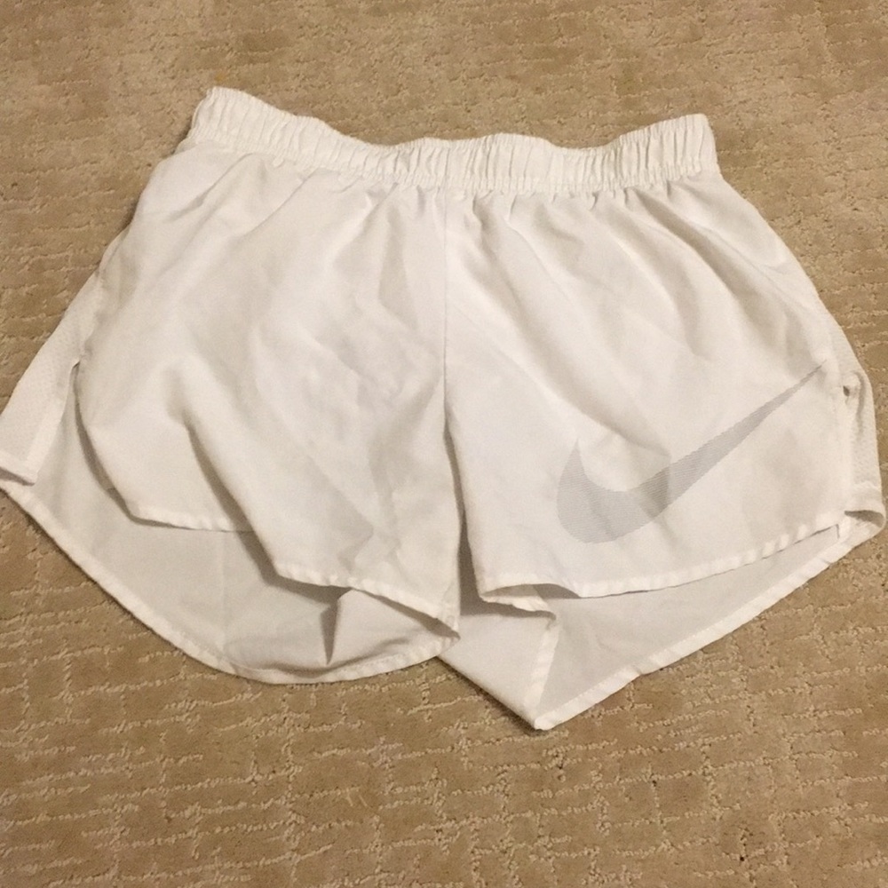 White Nike Shorts